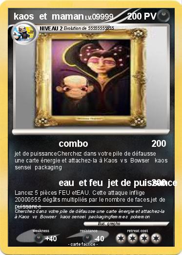 Pokemon kaos  et  maman