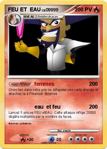 Pokemon FEU ET  EAU