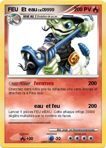 Pokemon FEU  Et eau