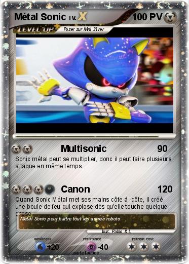 Pokemon Métal Sonic