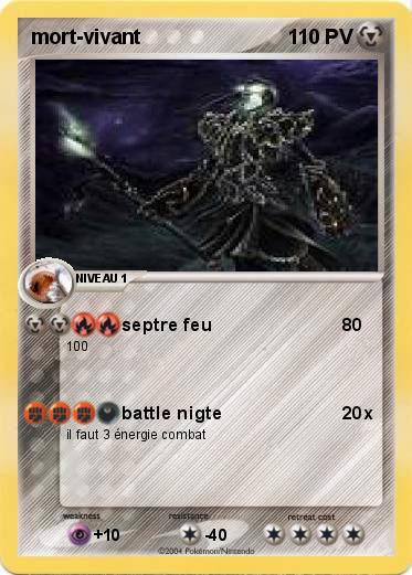 Pokemon mort-vivant