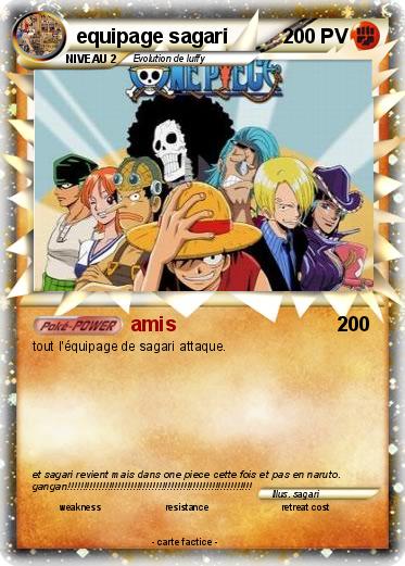 Pokemon equipage sagari