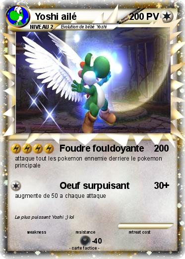 Pokemon Yoshi ailé