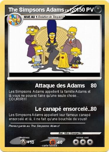Pokemon The Simpsons Adams