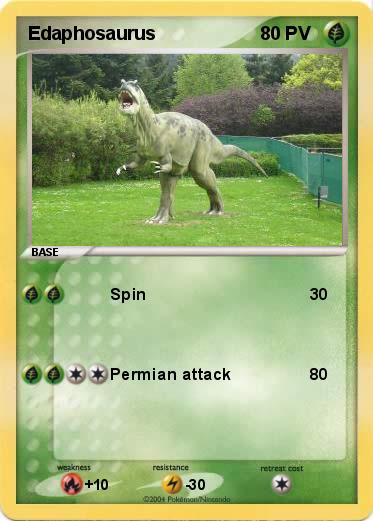 Pokemon Edaphosaurus