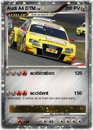 Pokemon Audi A4 DTM