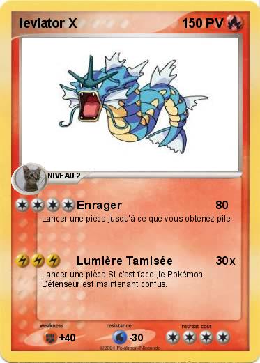 Pokemon leviator X