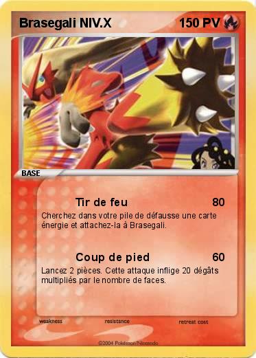 Pokemon Brasegali NIV.X