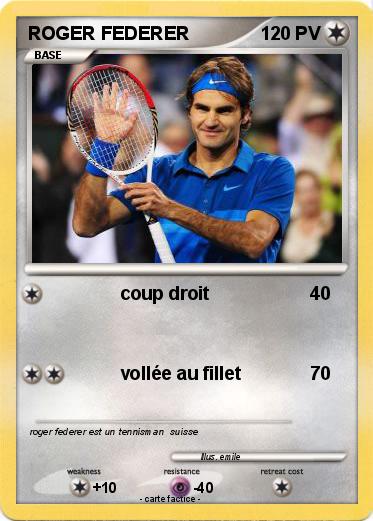 Pokemon ROGER FEDERER