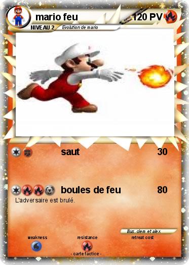 Pokemon mario feu