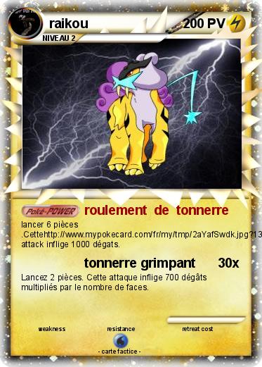 Pokemon raikou