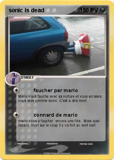 Pokemon sonic is dead