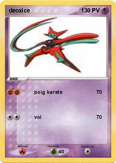 Pokemon deoxice