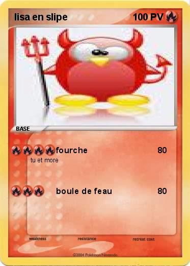 Pokemon lisa en slipe