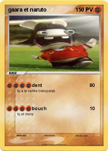 Pokemon gaara et naruto