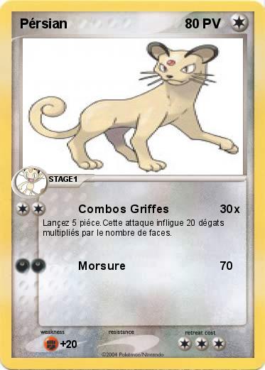 Pokemon Pérsian