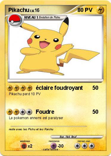 Pokemon Pikachu