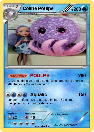 Pokemon Coline Poulpe