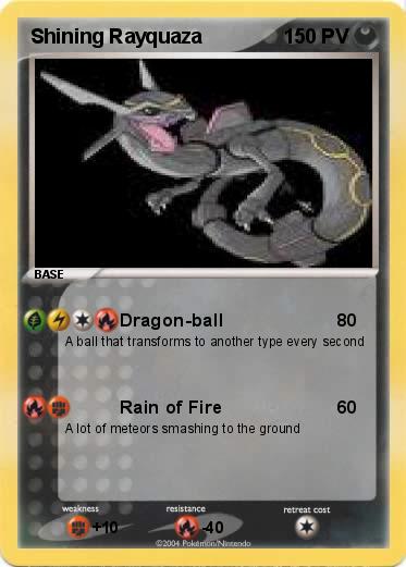 Pokemon Shining Rayquaza