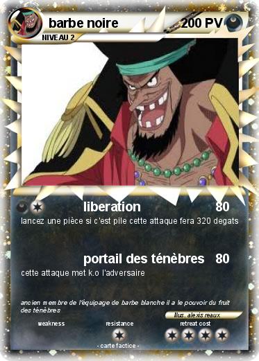 Pokemon barbe noire