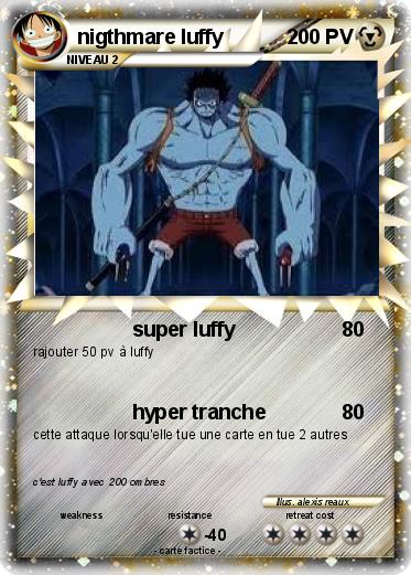 Pokemon nigthmare luffy