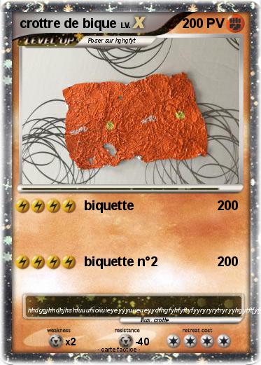 Pokemon crottre de bique