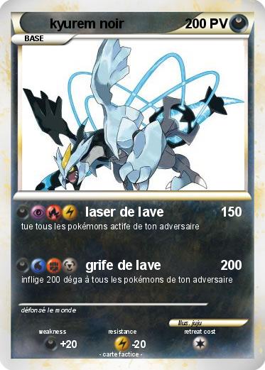 Pokemon kyurem noir