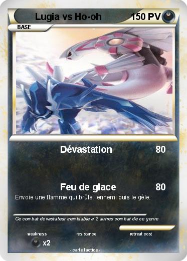 Pokemon Lugia vs Ho-oh