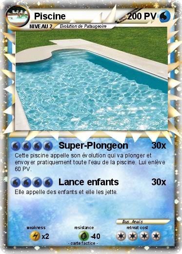 Pokemon Piscine