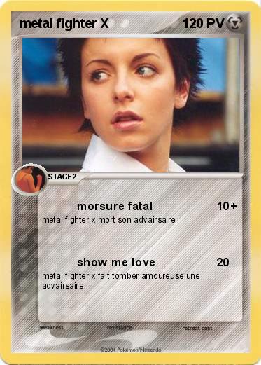 Pokemon metal fighter X