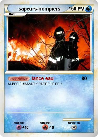Pokemon sapeurs-pompiers
