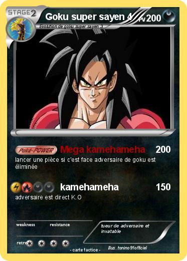 Pokemon Goku super sayen 4