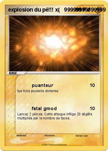 Pokemon explosion du pé!!! x(   99999999999999