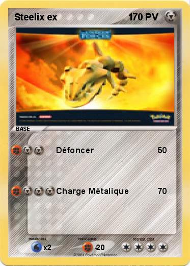 Pokemon Steelix ex                           1