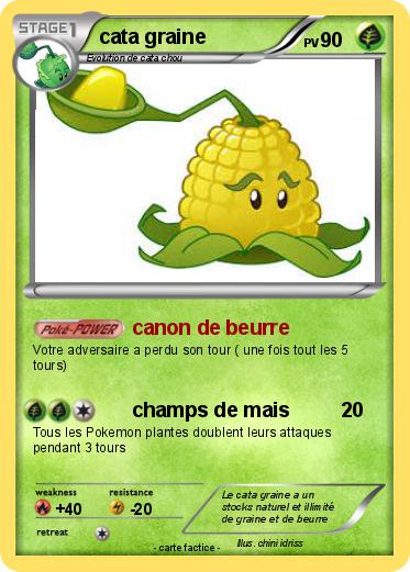 Pokemon cata graine