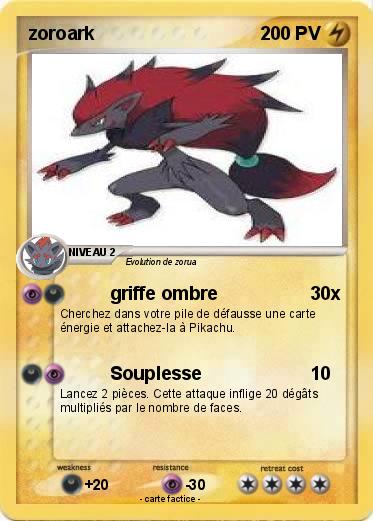 Pokemon zoroark