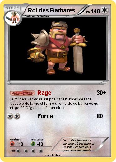 Pokemon Roi des Barbares