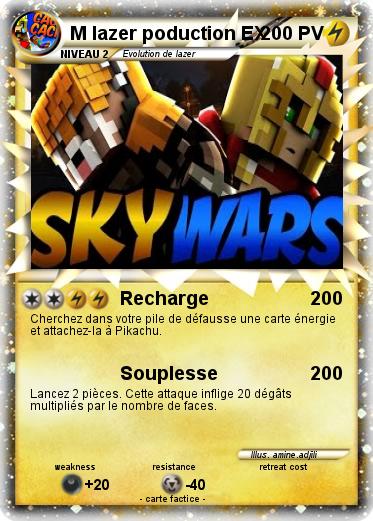 Pokemon M lazer poduction EX