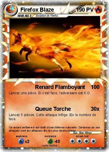 Pokemon Firefox Blaze