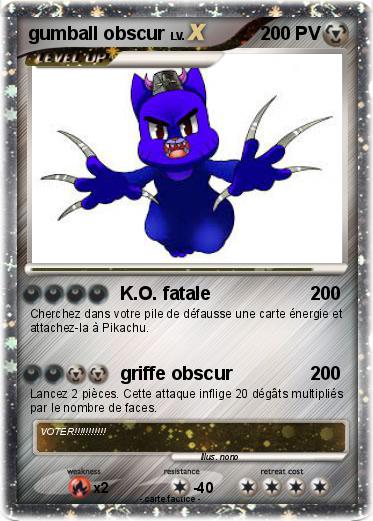 Pokemon gumball obscur