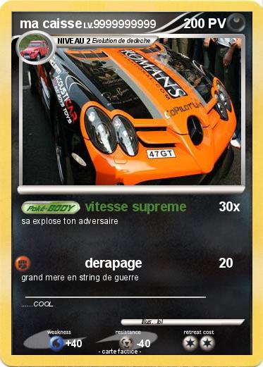 Pokemon ma caisse