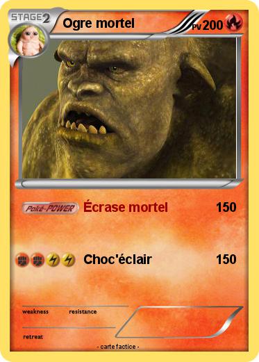 Pokemon Ogre mortel