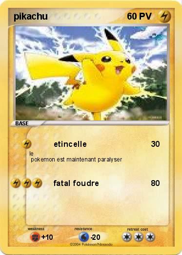 Pokemon pikachu