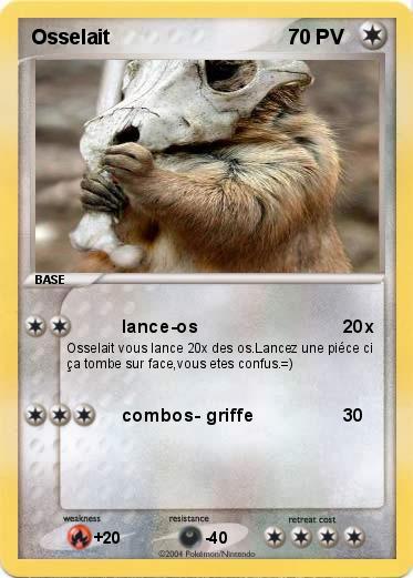 Pokemon Osselait