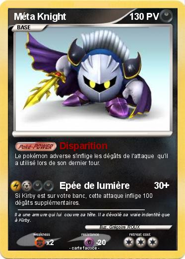 Pokemon Méta Knight