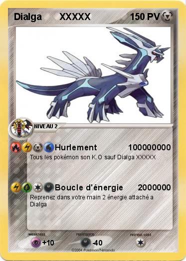 Pokemon Dialga       XXXXX
