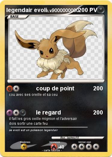 Pokemon legendair evoli