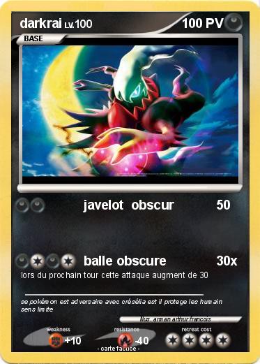 Pokemon darkrai
