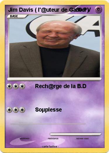 Pokemon Jim Davis ( l'@uteur de Garfiel )