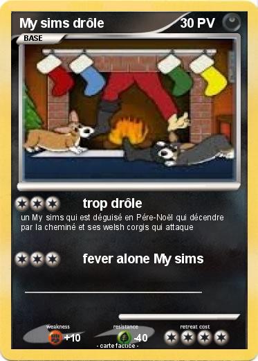 Pokemon My sims drôle